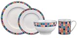 Villeroy & Boch Twist Alea Caro 16-Piece Dinnerware Set, Service for 4