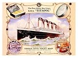 White Star Liner, The Titanic Art Giclee Poster Print, 24x18