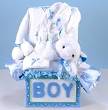 Preemie Baby Gift Set, Blue