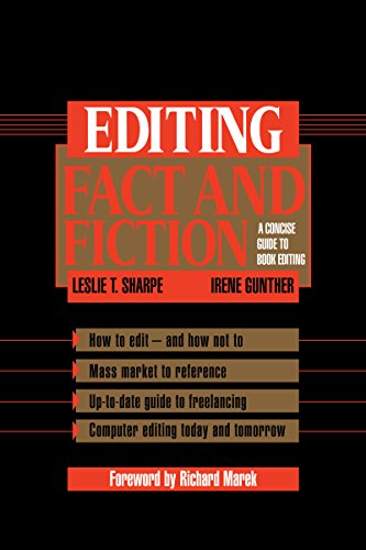 Editing Fact and Fiction: A Concise Guide to Book Editing