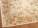 Galleria Jacquard Rug 5.25x7.5 - Fawn, Non-Slip Polyester Backing
