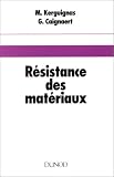 Résistance des matériaux