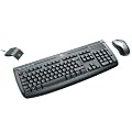 Logitech Internet 1500 Laser Cordless Desktop schwarz OEM UMGELABELT (deutsches Tastaturlayout, QWERTZ)