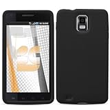 Silicone Skin Cover for Samsung Infuse i997, Black