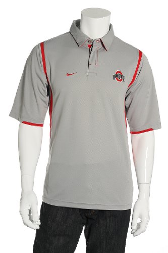 Nike Team Sports Ohio State Buckeyes Football S/S Polo Shirt Sz (XS)