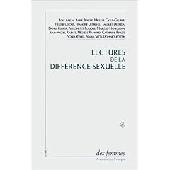 Lectures de la diff�rence sexuelle