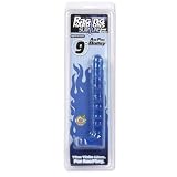 Doc Johnson Raging Hard-ons Slim Line 9 Ballsy, Blue Jellie