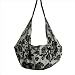 Murval English Rose Cotton Boubou Hobo (Black)