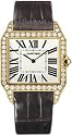 NEW CARTIER SANTOS-DUMONT LARGE SOLID GOLD WATCH WH100551