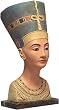 Nefertiti Egyptian Queen Bust, Gallery Quality, Color