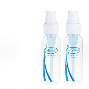 Dr. Brown's 2-Pack BPA FREE Polypropylene Bottles - 8 oz