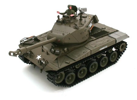 4194G56XKJL Airsoft US M41A3 Walker Bulldog RC Smoke Battle Tank