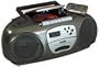 Classic CS257 CD/AM/FM/cassette Boombox with Remote