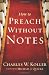 Books : How to Preach without Notes