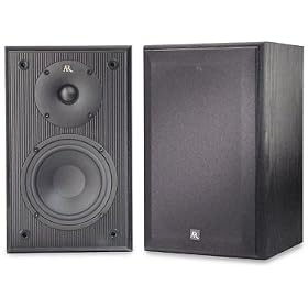 Acoustic Research Performance PS2052 - Left / right channel speakers - 2-way - black ash