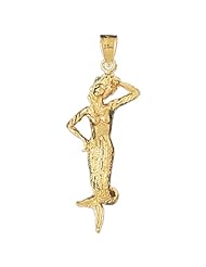CleverEves 14K Gold Pendant Mermaid 5.4 - Gram(s)
