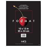 MCS Plastic Format Frame for a 10" x 13" Photograph, Color; Black