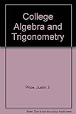 College algebra and trigonometry