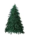 GKI Bethlehem Lighting 7-1/2-Foot PE/PVC Pre-Lit Christmas Tree with 700 Warm-White Frosted Mini LED  , Hunter Fir
