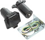 Reese Towpower 85209 7-Way RV Flat Blade Connector Kit