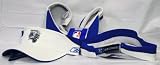 NBA Orlando Magic Logo on White Sun Visor Reebok