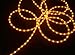 18' Halloween Orange Indoor/Outdoor Christmas Rope Light Decoration