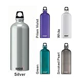 Sigg Traveler Classic Water Bottle (1.0-Liters, Green Transparent)