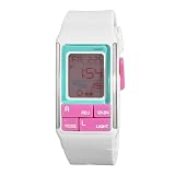 Casio Women's LDF51-7C Futuristic Slim Case Digital Sport Watch