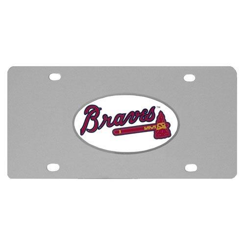 Atlanta Braves MLB "License/Logo Plate"