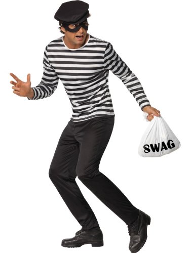 Adult Dress Bank Robber 