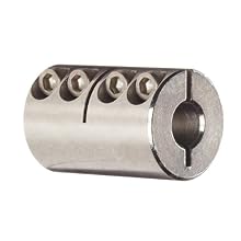 Ruland CLX One-Piece Clamping Rigid Coupling, Inch