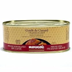 Rougi&eacute; Duck Confit 2 duck legs 575grams (20.3 oz) Rougie