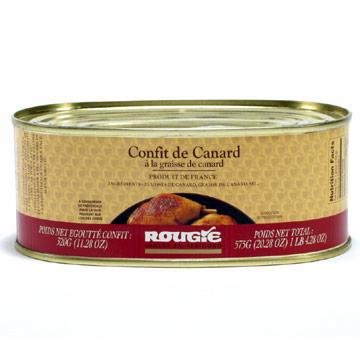 Rougié Duck Confit 2 duck legs 575grams (20.3 oz) Rougie by Duck Mousse
