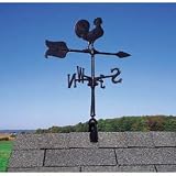 Whitehall Prod. WV3-A-76SR-BKND Rooster Weathervane