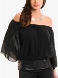 GUESS by Marciano Jadee Bodysuit, BLACK (S)