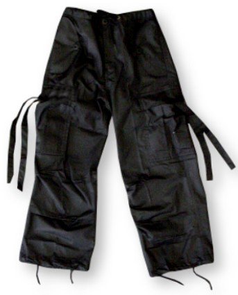 USC Black Childrens Cargo pants