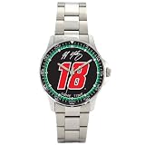 J.J. YELEY #18 Beautiful Water Resistant "Crew Chief Series" WATCH with Stainless Steel Band