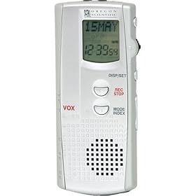 Oregon Scientific VR-399 Digital Voice Recorder with PC Link by 
