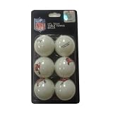 NFL Tampa Bay Buccaneers Franklin Table Tennis Balls 6 pack