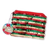 Holiday Sequins Coin Purse