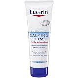 Eucerin Dry Skin Therapy Calming Creme, 8 oz (226 g), (Pack of 3)