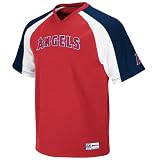 Los Angeles Angels of Anaheim Red Crusader V-Neck Youth Jersey