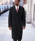 Merino Wool Topcoat Full Length