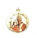 Kurt Adler Polonaise Hand-Blown Hand-Painted Pope John Paul II, Christmas Ornament
