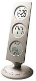Bedol Three Tier World Time Clock/13 time zones/Silver