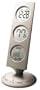 Bedol Three Tier World Time Clock/13 time zones/Silver