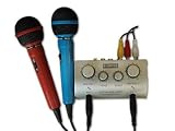 Karaoke-Set Mischverstaerker + 2 Mikros