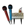 Karaoke-Set Verst�rker Mischverst�rker + 2 Mikros