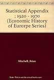 Contemporary economies, statistical appendix, 1920-1970