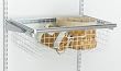 Rubbermaid 3J05 Configurations Sliding Basket, White